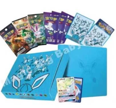 Simplified Chinese Pokémon TCG Vaporeon Theme Card Collection Gift Box