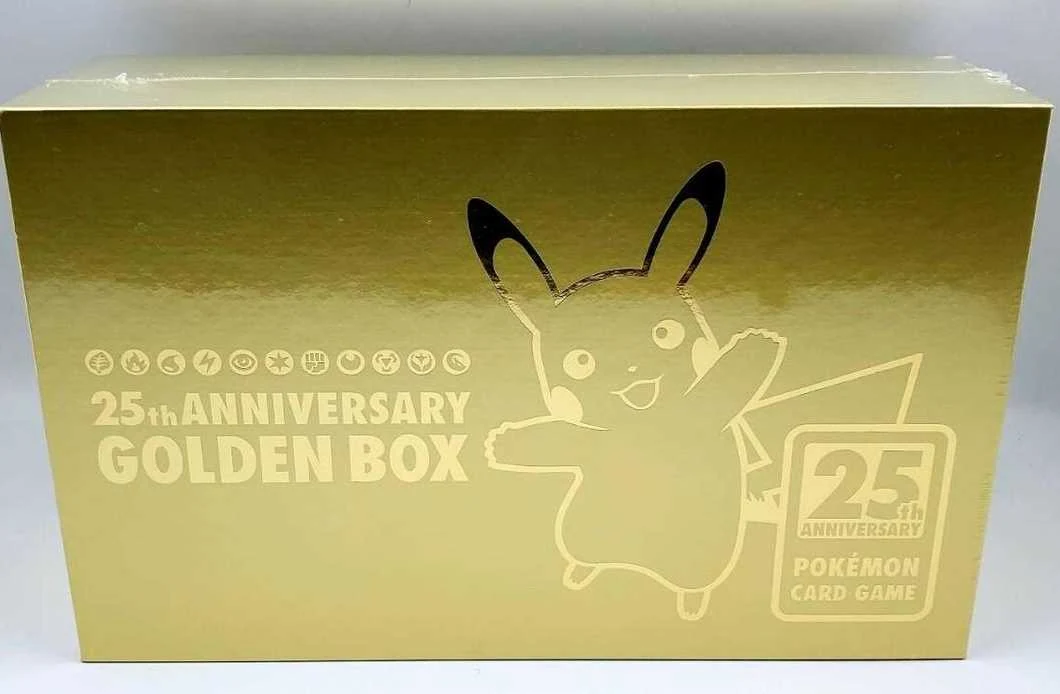 Traditional Chinese Pokémon TCG 25th Anniversary Golden Collection Box