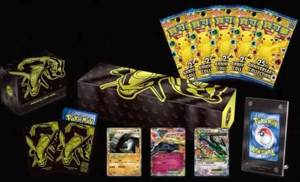 Traditional Chinese Pokémon TCG 25th Anniversary Rayquaza Collection Box