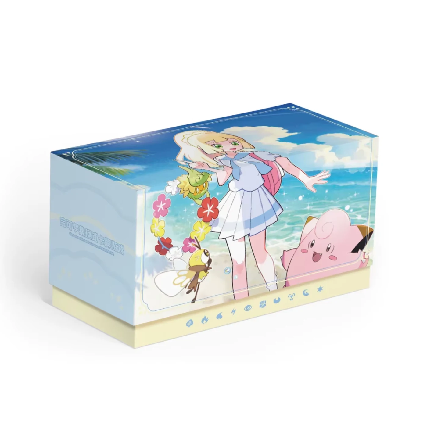 Simplified Chinese Pokémon TCG Beach Trainer Battle Set Gift Box