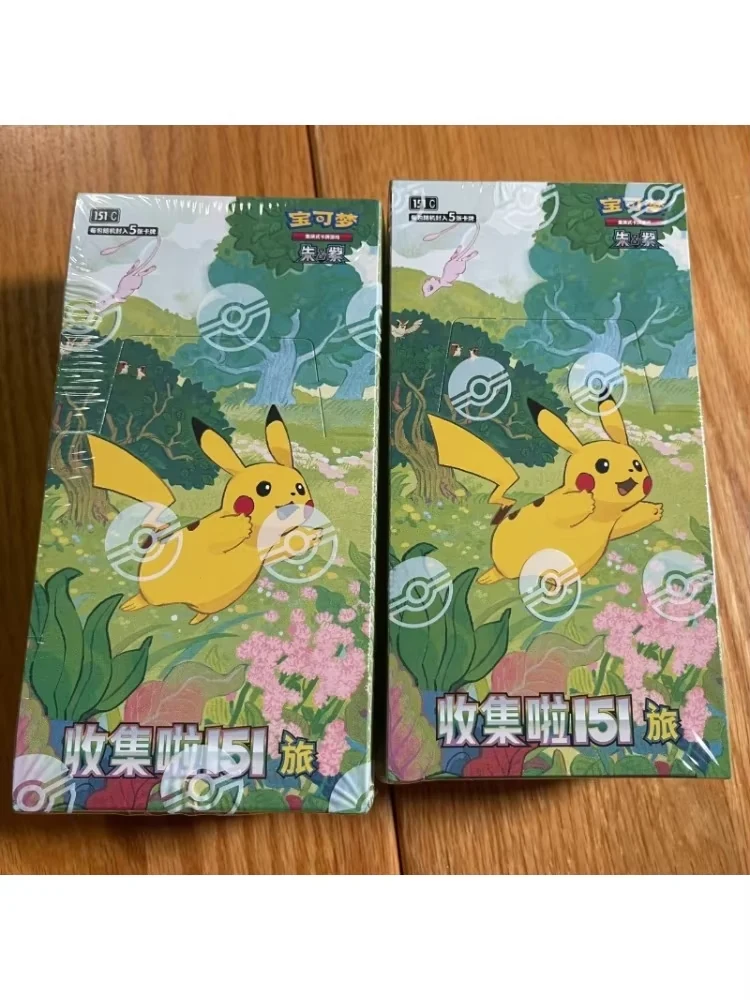 Simplified Chinese Pokémon TCG 151 Vol. 1 Slim & Large Booster Boxes
