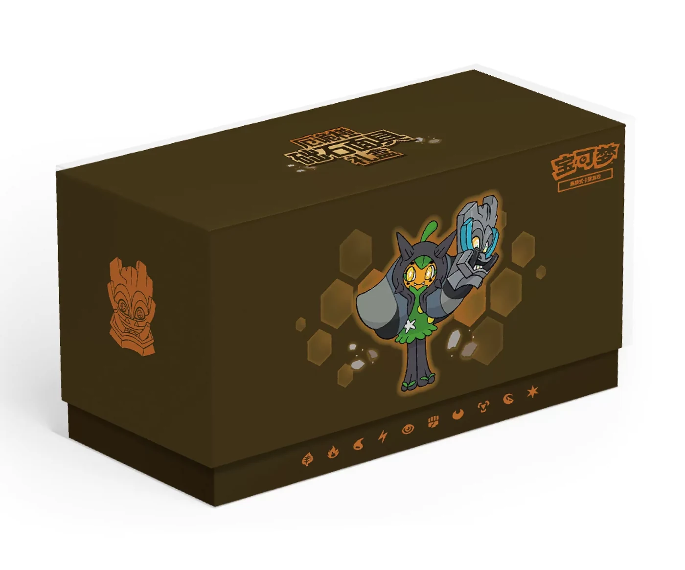 Simplified Chinese Pokémon TCG Ogerpon Gift Box — Cornerstone Mask