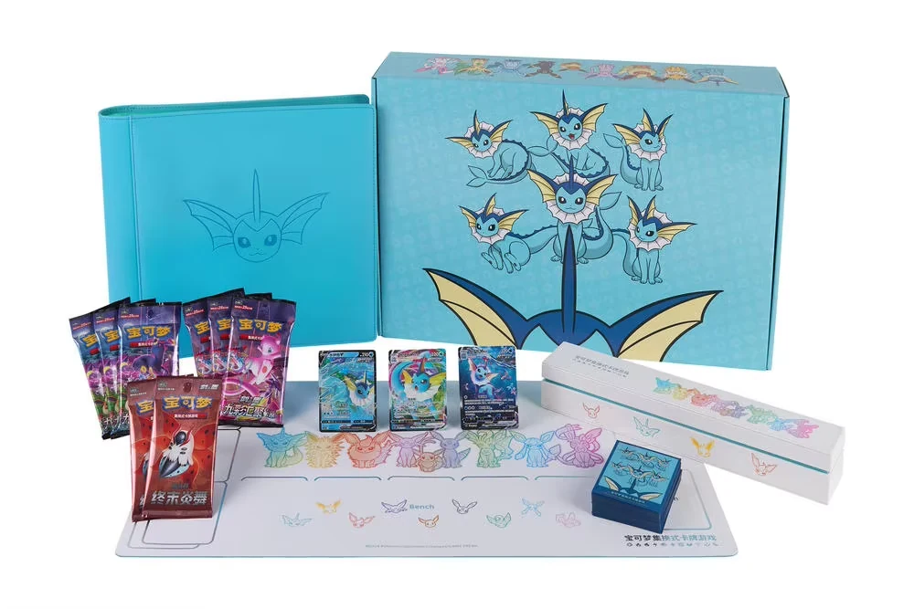 Simplified Chinese Pokémon TCG Vaporeon Theme Collector Gift Box