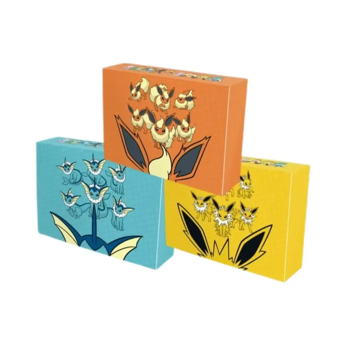 Simplified Chinese Pokémon TCG Eeveelution Theme Collector Gift Boxes — 3 Designs