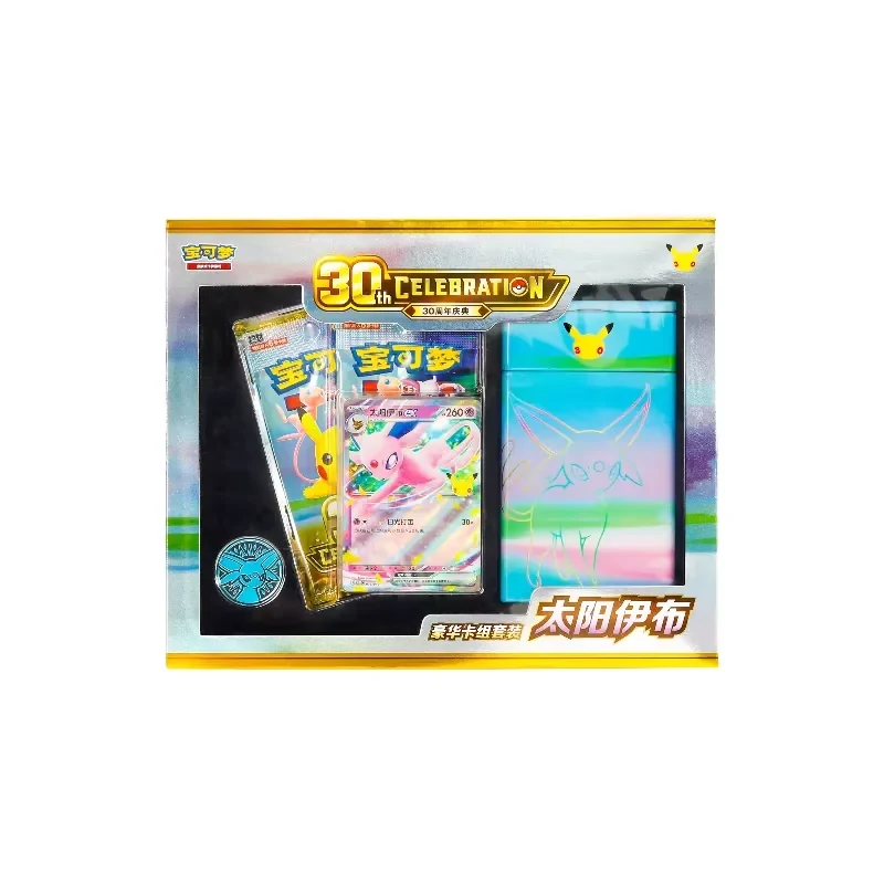 Simplified Chinese Pokémon TCG 30th Celebration Espeon Deluxe Deck Set