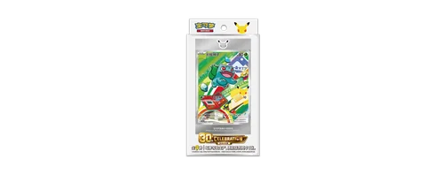 Simplified Chinese Pokémon 30th Celebration First Partners Illustration Set Vol. 1